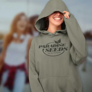 ParadiseSeeds logo Hoodie girl 1